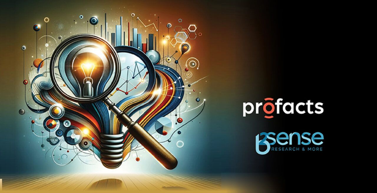 Profacts Website banner&nbsp;Profacts and b²sense join forces